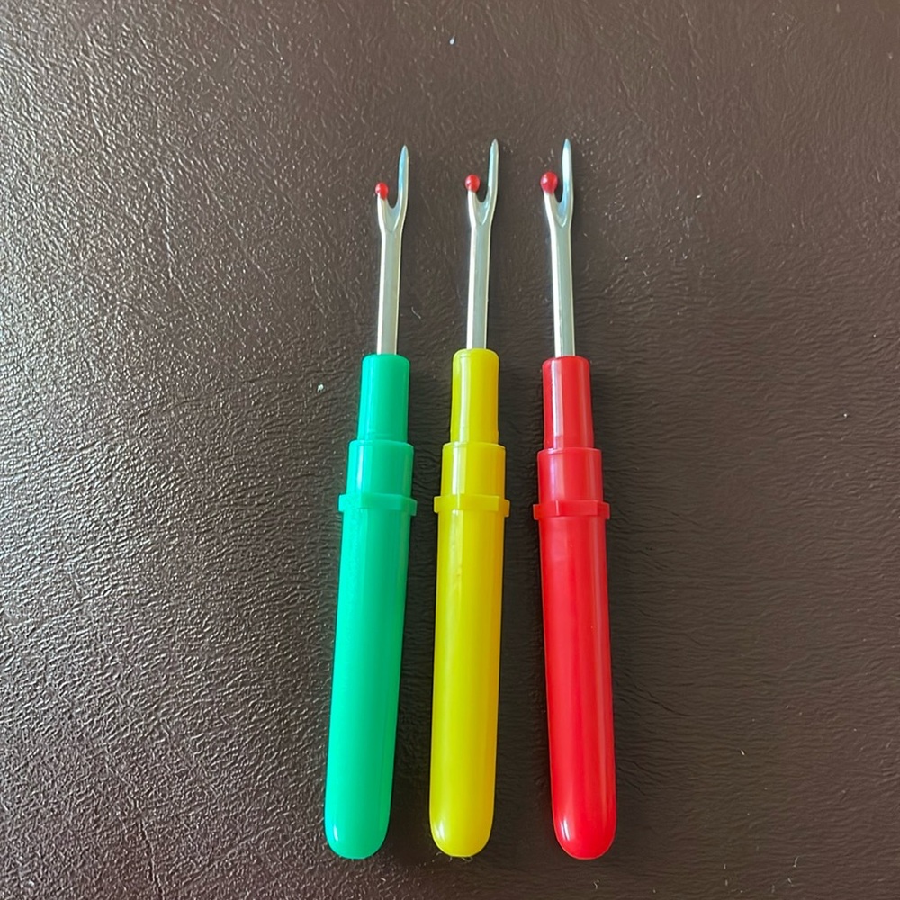 3 Garmet Stitching Knives